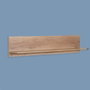 Hanah Home Raf-11-Tt-1 Estantería de Pared en Nogal Claro